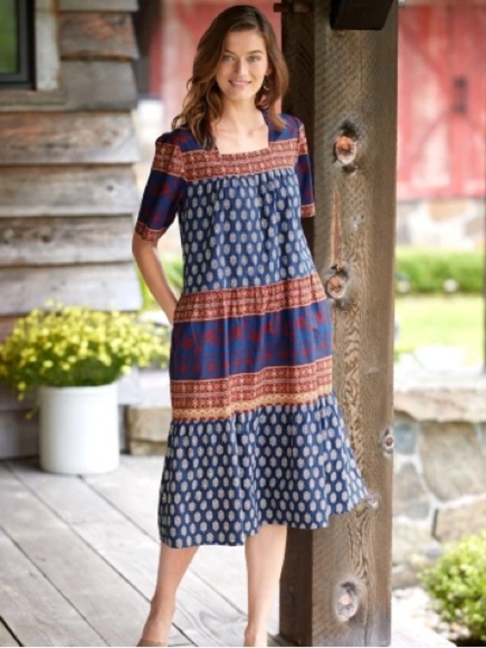 Vermont Country Store Dress Sz Medium